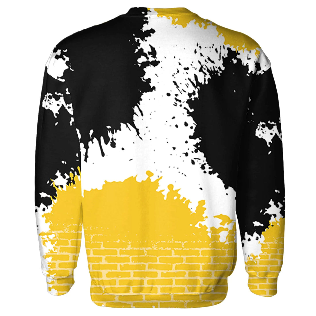 Yellow-Ochre-6s-Sweatshirt-Match-Hustle-Millionaire-3D
