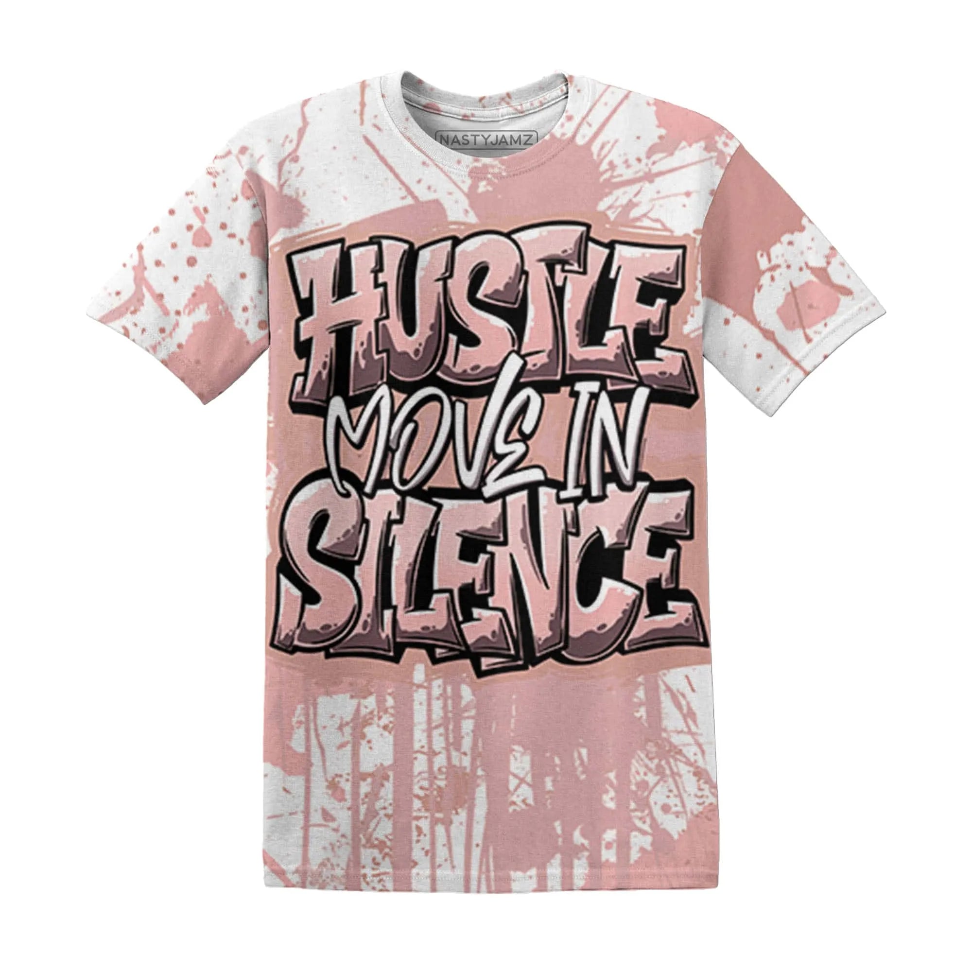 Low-Legend-Pink-11s-T-Shirt-Match-Hustle-Move-In-Silence-3D