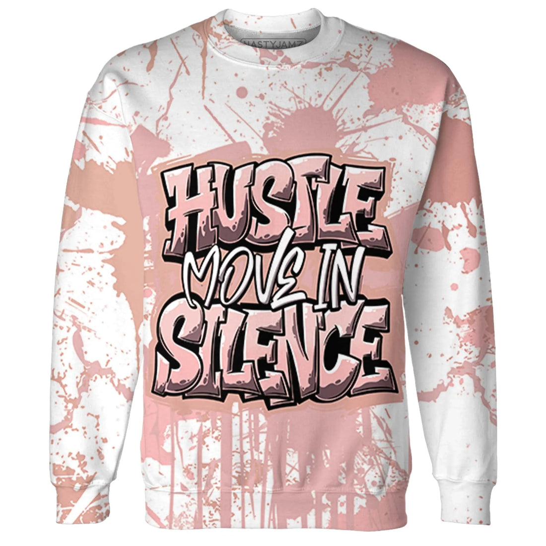 Low-Legend-Pink-11s-Sweatshirt-Match-Hustle-Move-In-Silence-3D