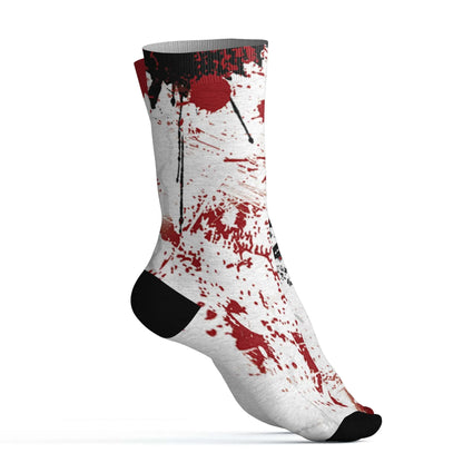 Retro-Red-Taxi-12s-Socks-Match-Hustle-Move-In-Silence-3D