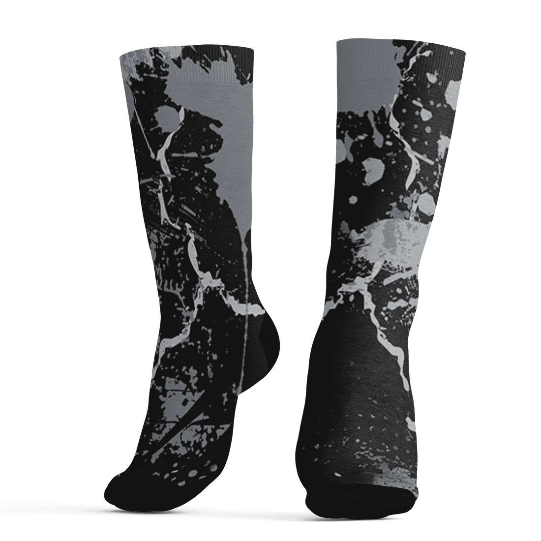 Wolf-Grey-12s-Socks-Match-Hustle-Move-In-Silence-3D