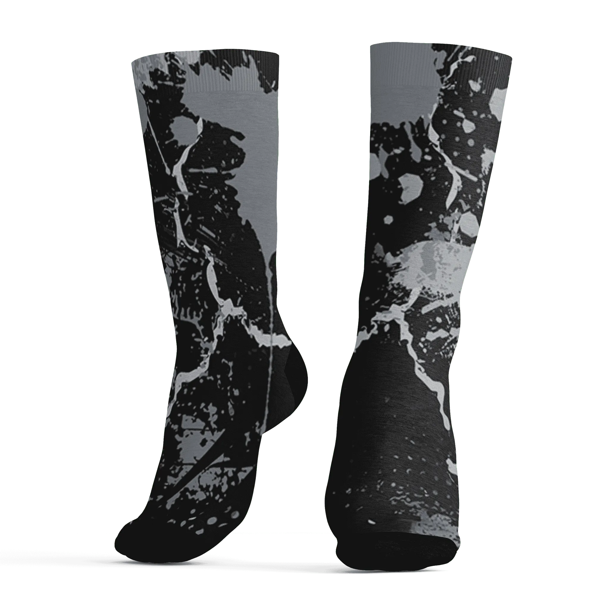 Wolf-Grey-12s-Socks-Match-Hustle-Move-In-Silence-3D