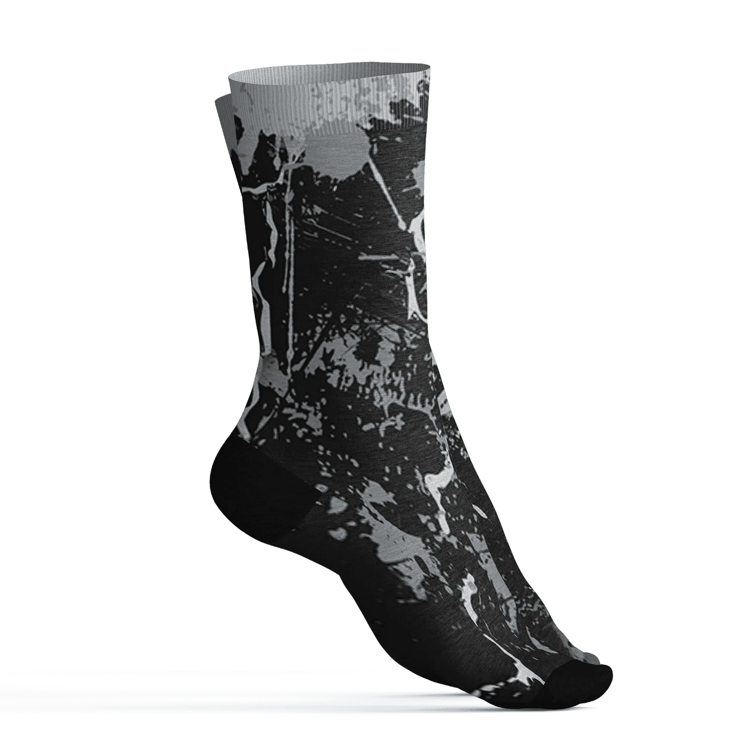 Wolf-Grey-12s-Socks-Match-Hustle-Move-In-Silence-3D