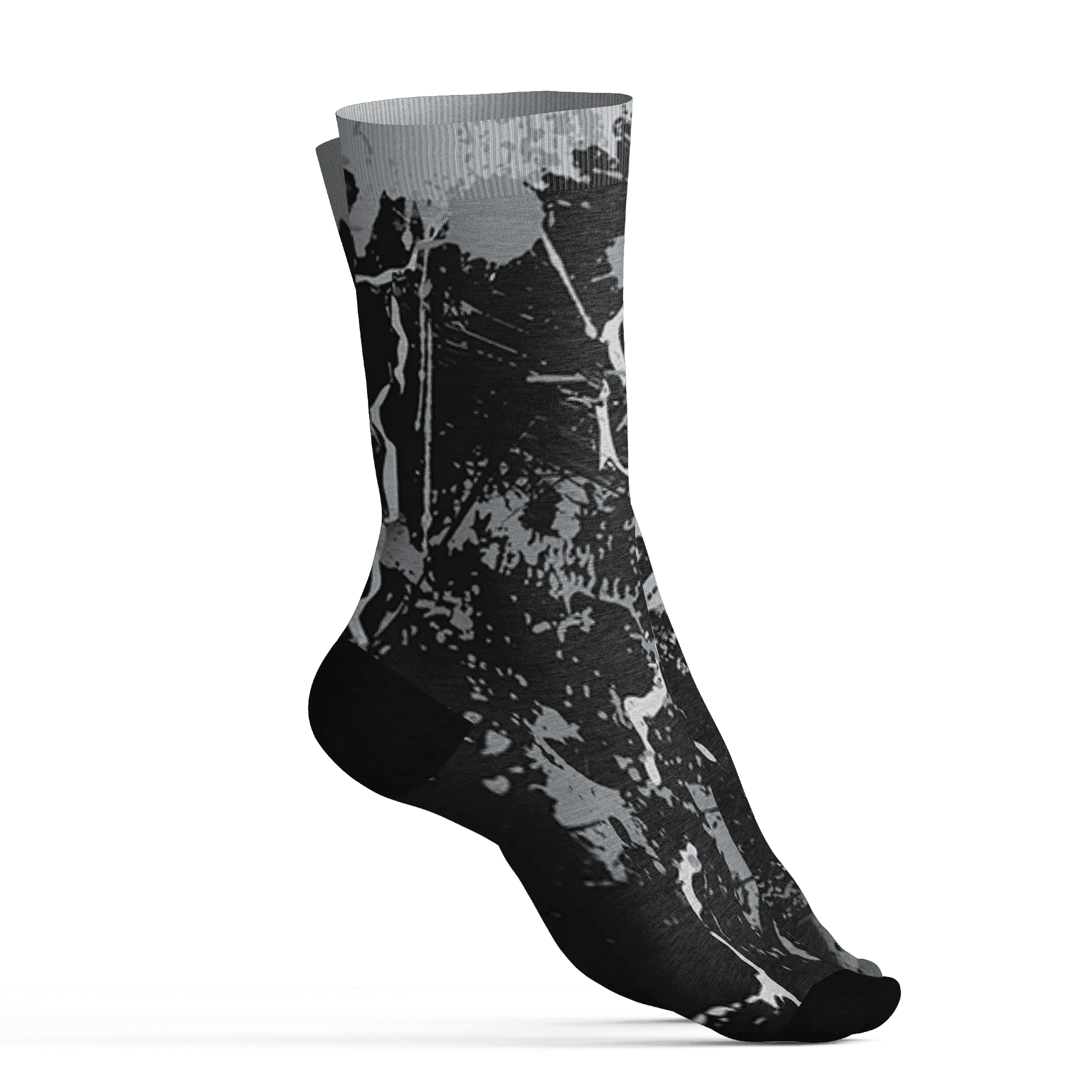 Wolf-Grey-12s-Socks-Match-Hustle-Move-In-Silence-3D