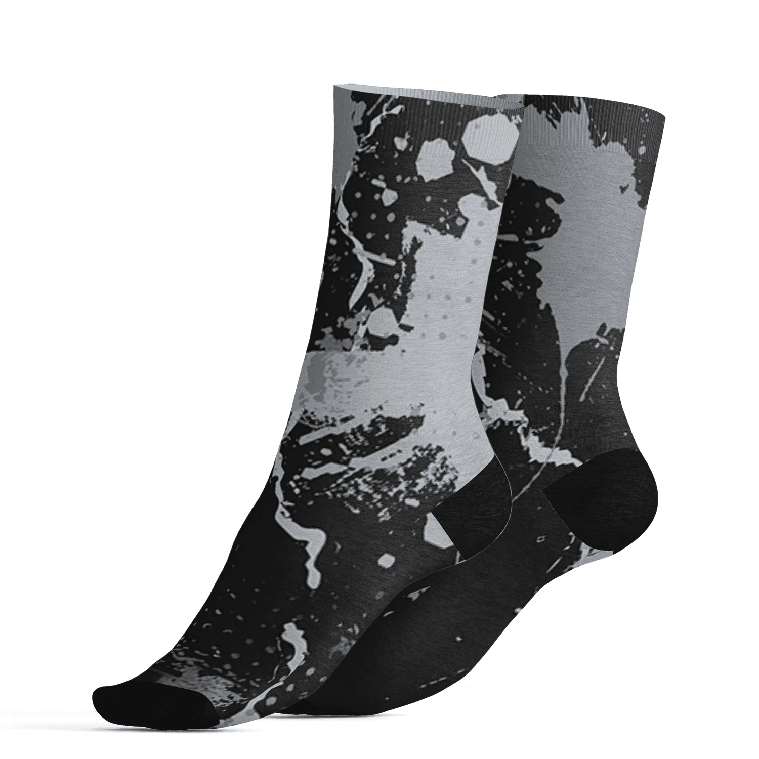 Wolf-Grey-12s-Socks-Match-Hustle-Move-In-Silence-3D