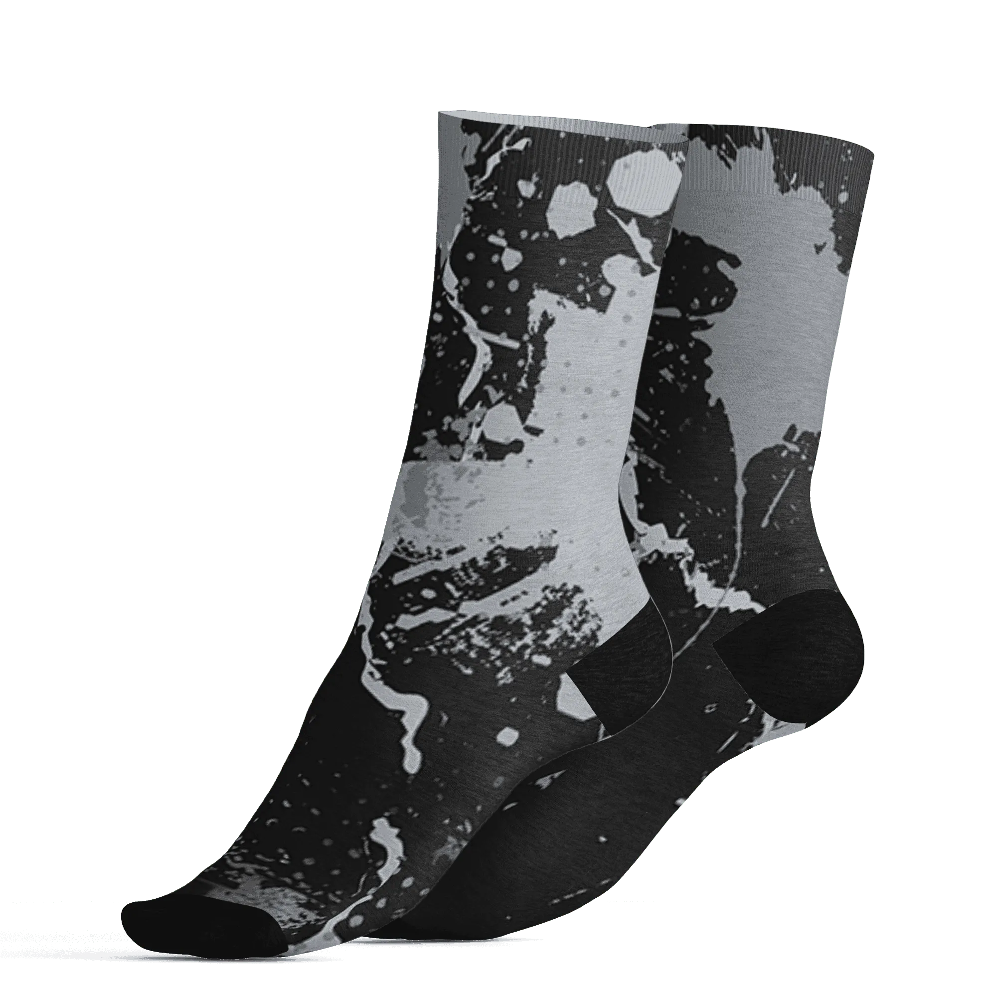 Wolf-Grey-12s-Socks-Match-Hustle-Move-In-Silence-3D