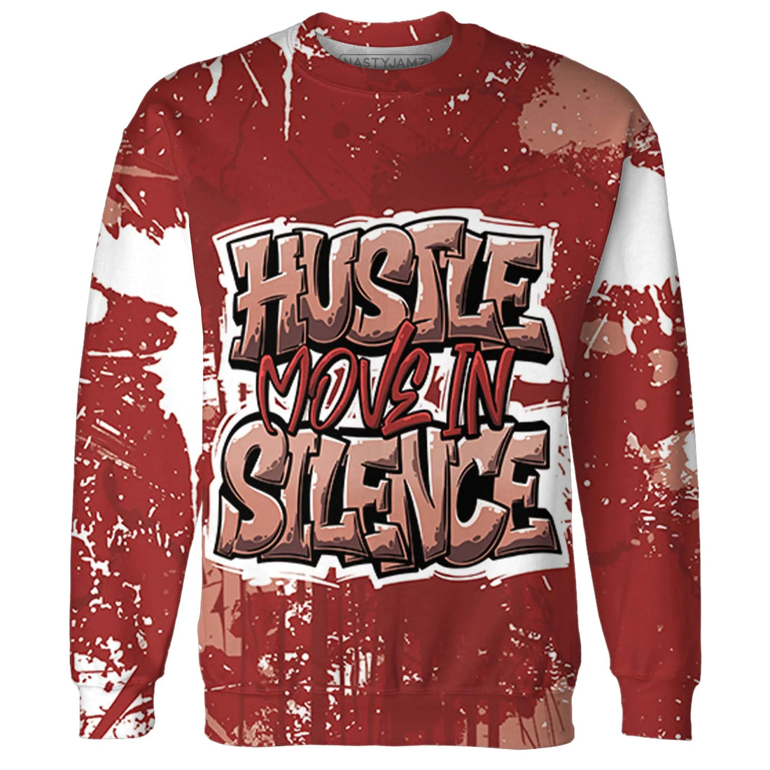 Dune-Red-13s-Sweatshirt-Match-Hustle-Move-In-Silence-3D