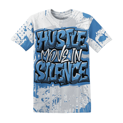 Carolina-Blue-Univercitii-17s-T-Shirt-Match-Hustle-Move-In-Silence-3D