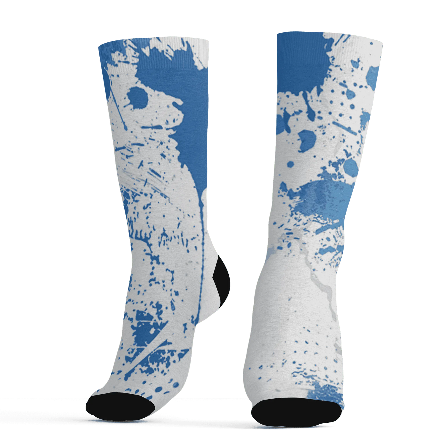 Carolina-Blue-Univercitii-17s-Socks-Match-Hustle-Move-In-Silence-3D