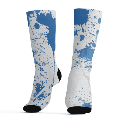 Carolina-Blue-Univercitii-17s-Socks-Match-Hustle-Move-In-Silence-3D