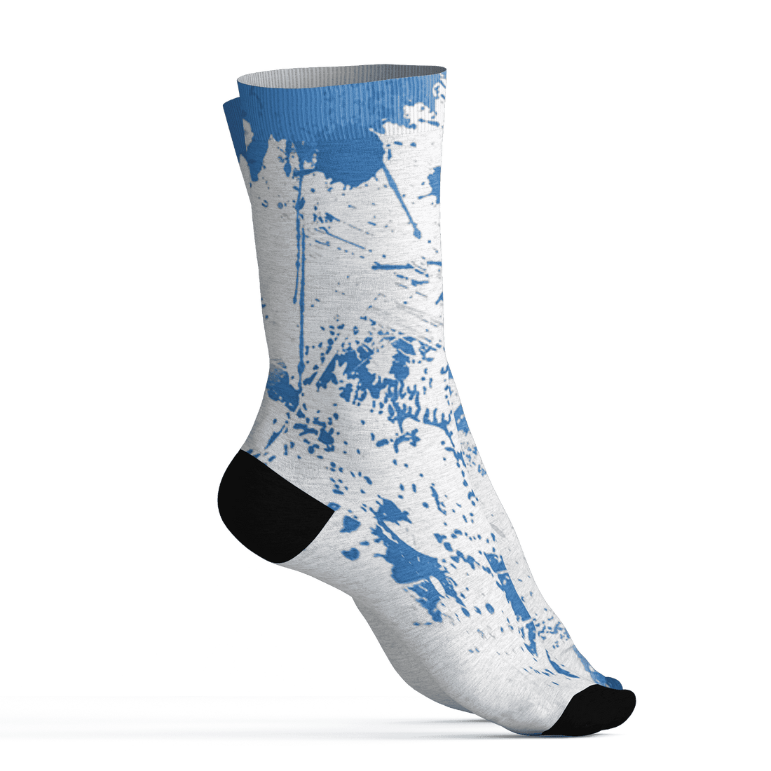 Carolina-Blue-Univercitii-17s-Socks-Match-Hustle-Move-In-Silence-3D