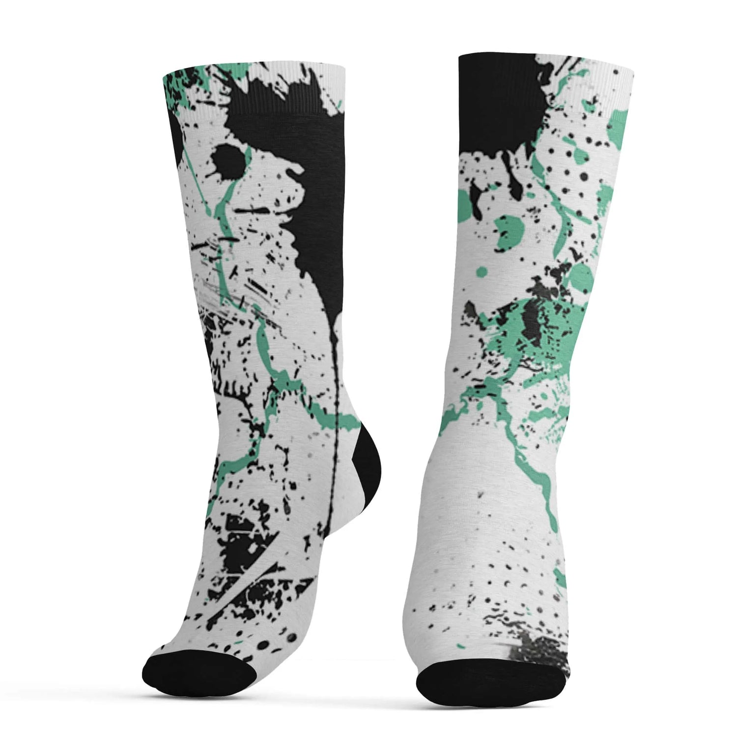 High-OG-Green-Glow-1s-Socks-Match-Hustle-Move-In-Silence-3D