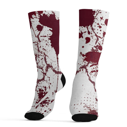 High-White-Team-Red-1s-Socks-Match-Hustle-Move-In-Silence-3D