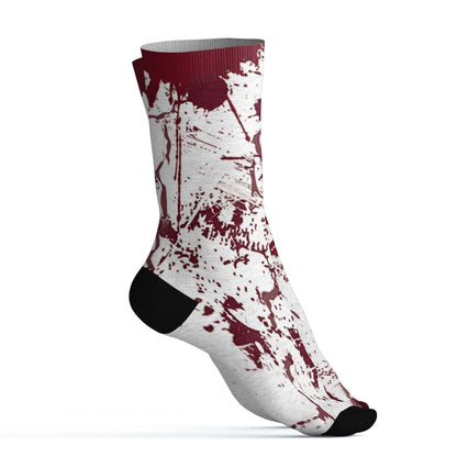 High-White-Team-Red-1s-Socks-Match-Hustle-Move-In-Silence-3D