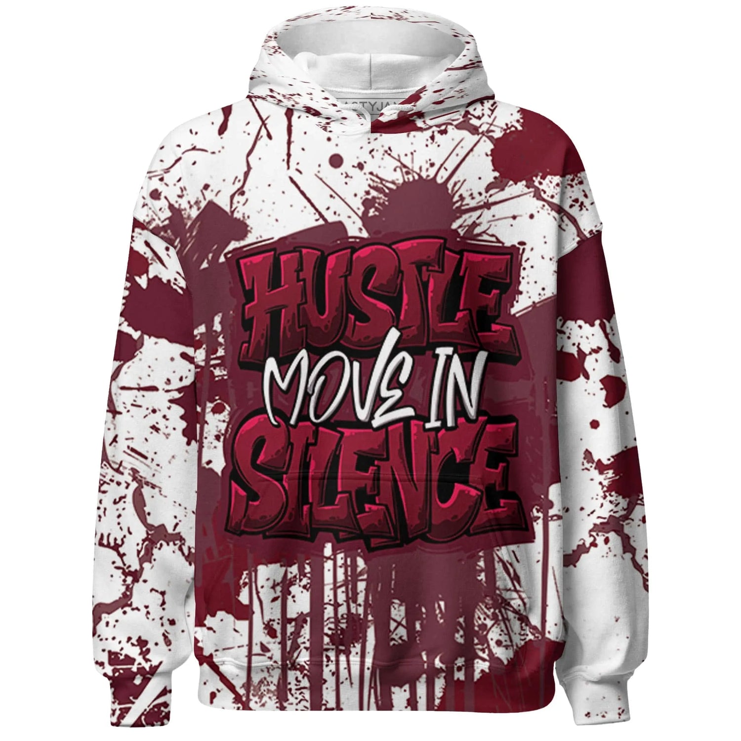 High-White-Team-Red-1s-Hoodie-Match-Hustle-Move-In-Silence-3D