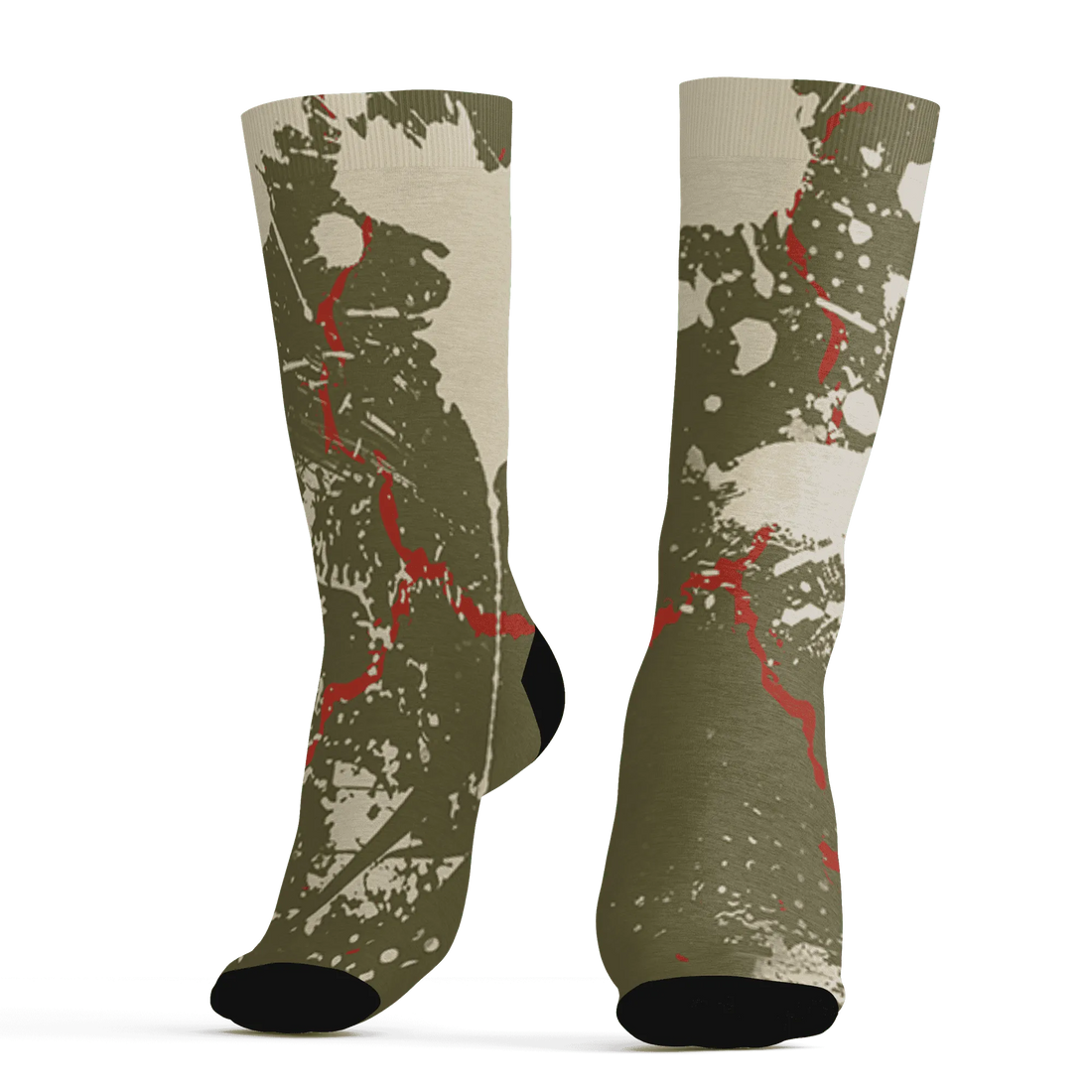 Medium-Olive-1s-Socks-Match-Hustle-Move-In-Silence-3D