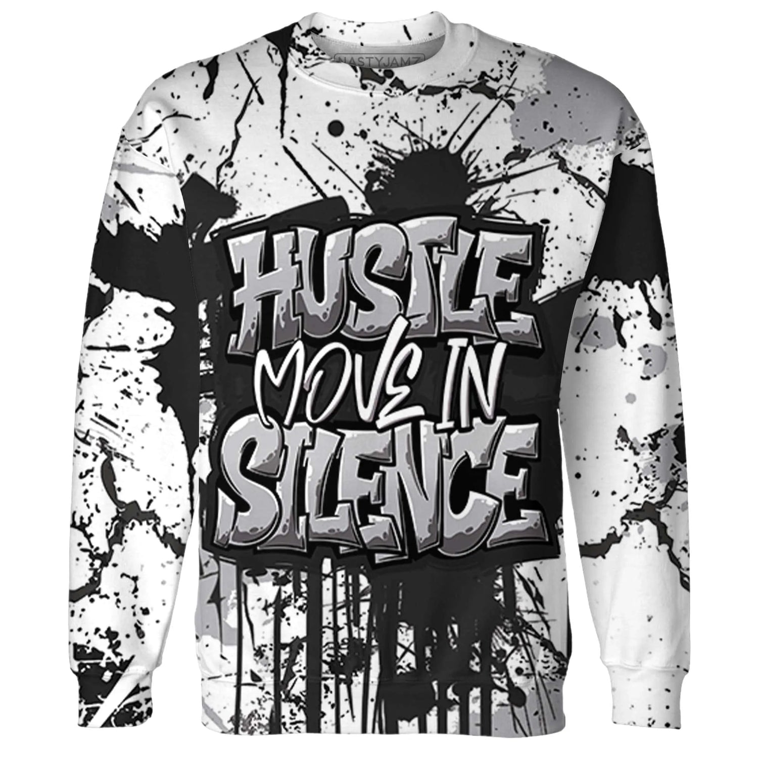 Wolf-Grey-1s-Sweatshirt-Match-Hustle-Move-In-Silence-3D