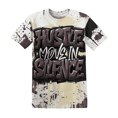 Burgundy-Crush-3s-T-Shirt-Match-Hustle-Move-In-Silence-3D