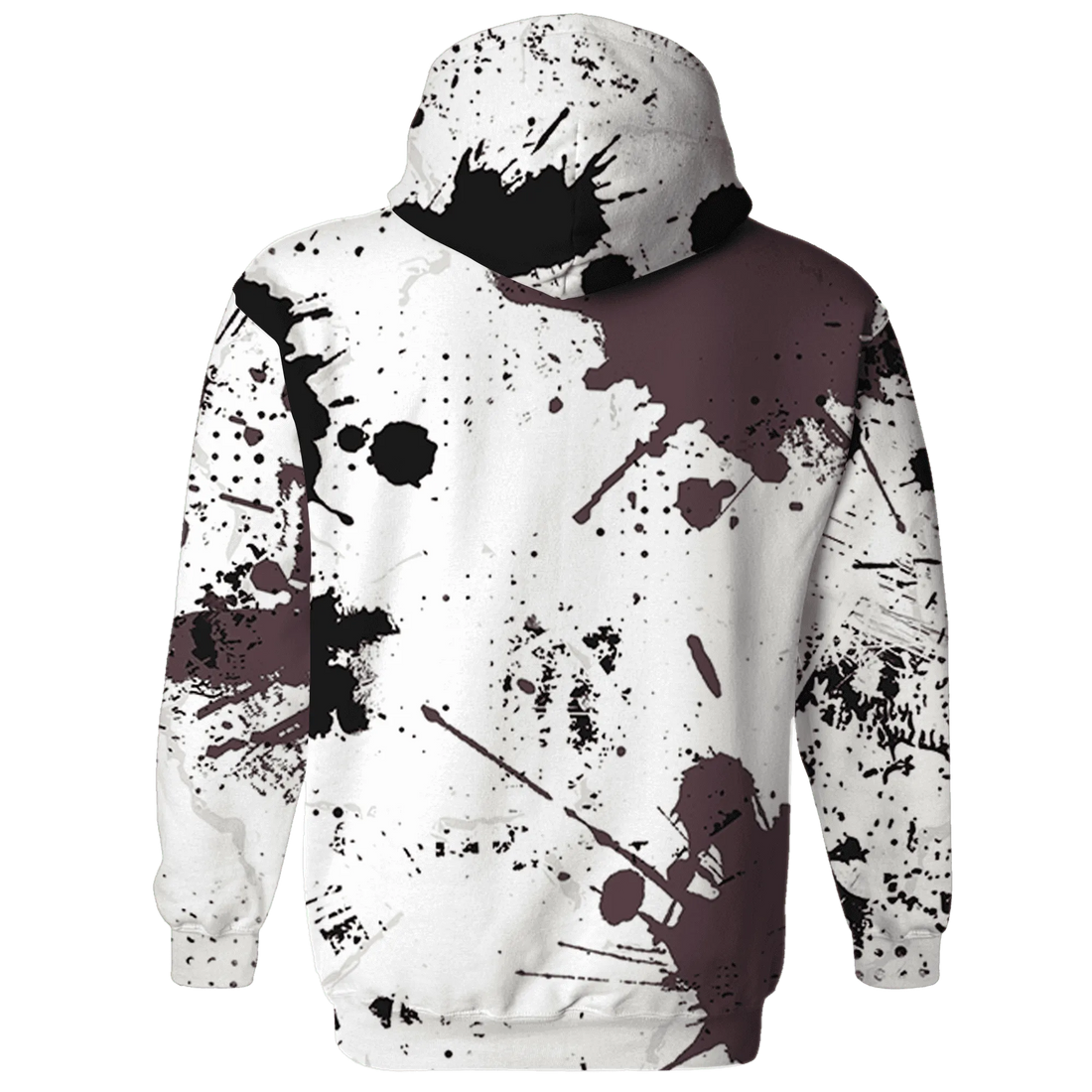 Burgundy-Crush-3s-Hoodie-Match-Hustle-Move-In-Silence-3D