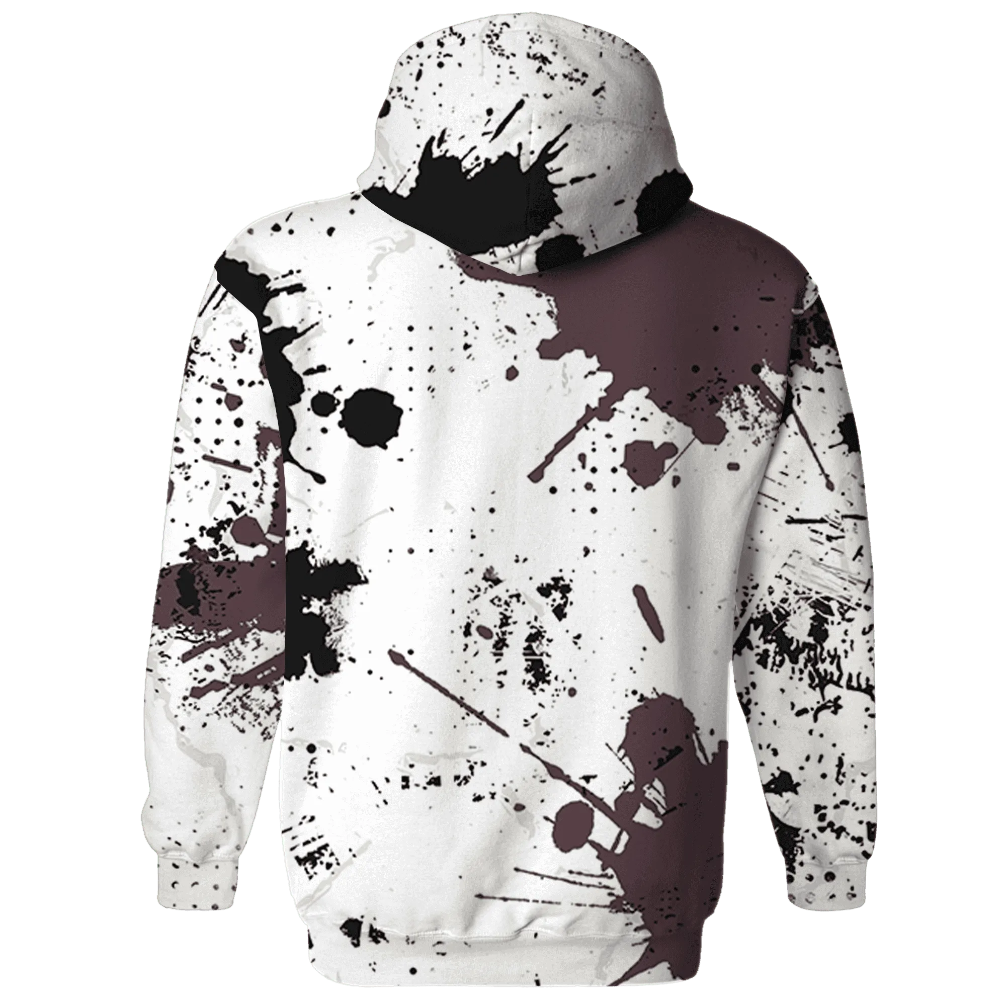 Burgundy-Crush-3s-Hoodie-Match-Hustle-Move-In-Silence-3D