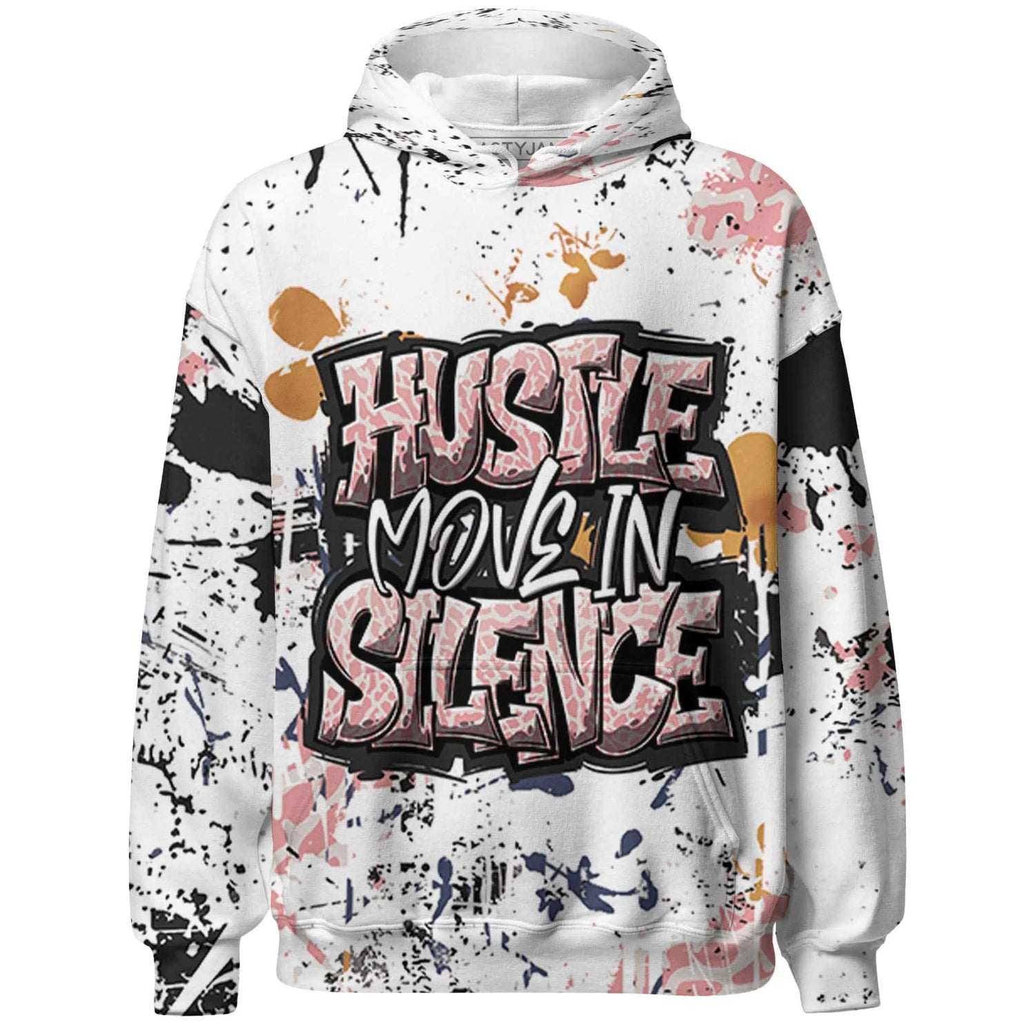 Red-Stardust-3s-Hoodie-Match-Hustle-Move-In-Silence-3D