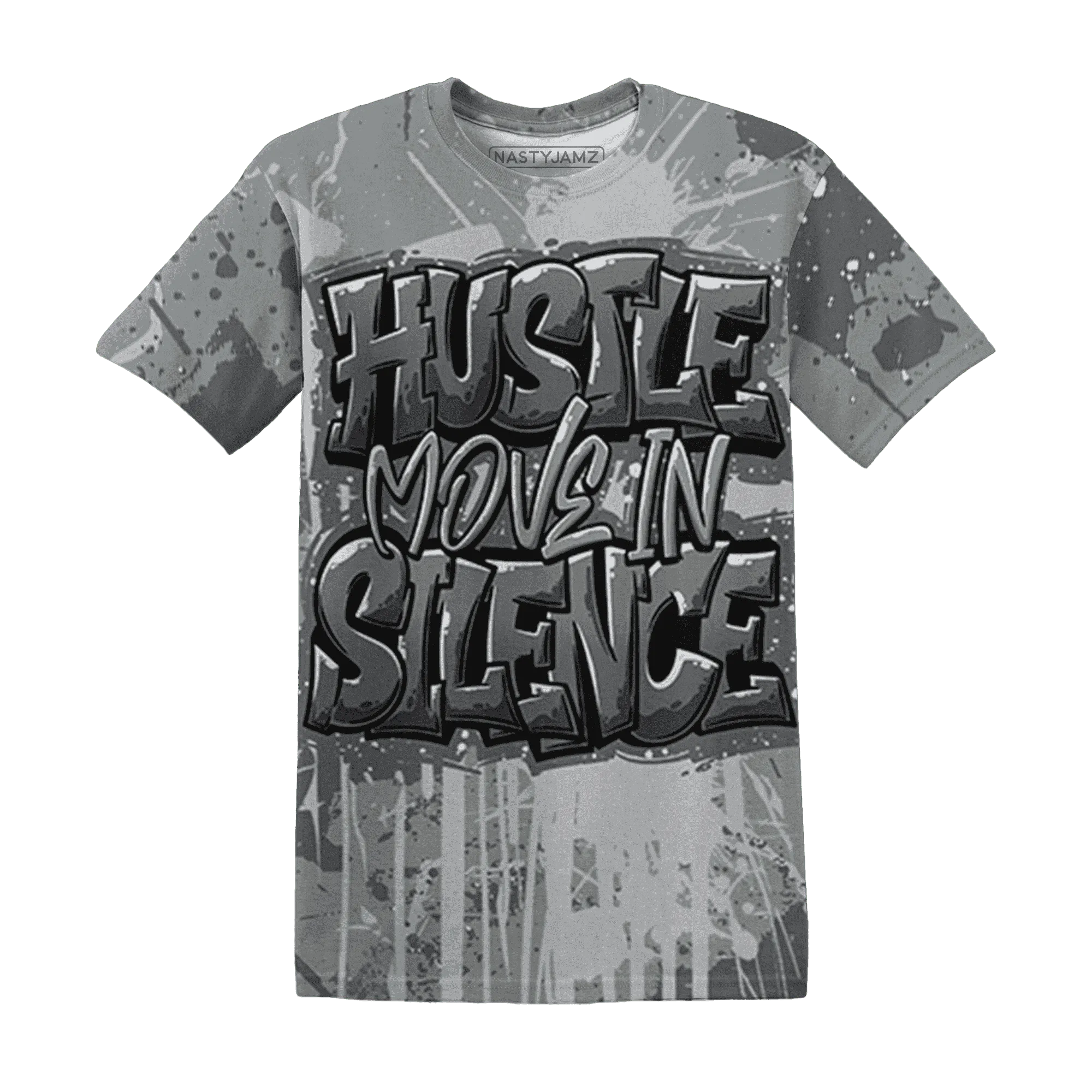 Paris-Olympicsss-4s-T-Shirt-Match-Hustle-Move-In-Silence-3D