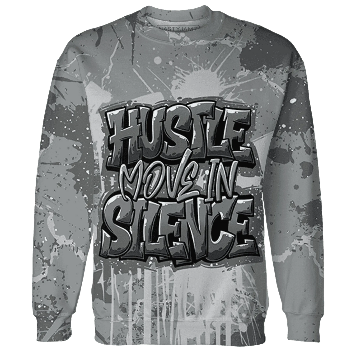 Paris-Olympicsss-4s-Sweatshirt-Match-Hustle-Move-In-Silence-3D