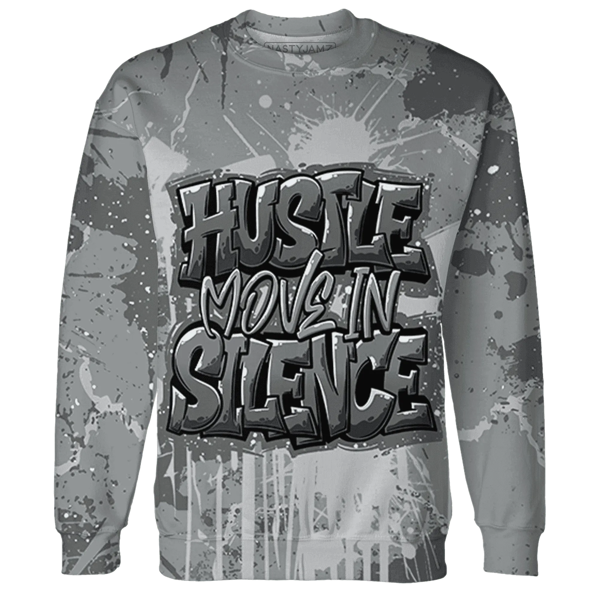 Paris-Olympicsss-4s-Sweatshirt-Match-Hustle-Move-In-Silence-3D
