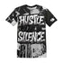 White-Thunder-4s-T-Shirt-Match-Hustle-Move-In-Silence-3D