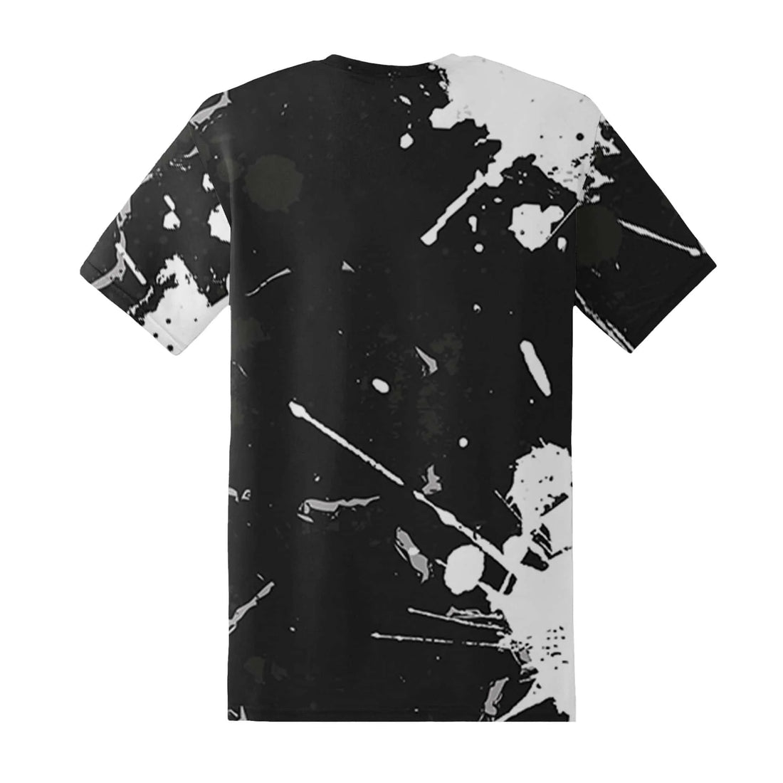 White-Thunder-4s-T-Shirt-Match-Hustle-Move-In-Silence-3D