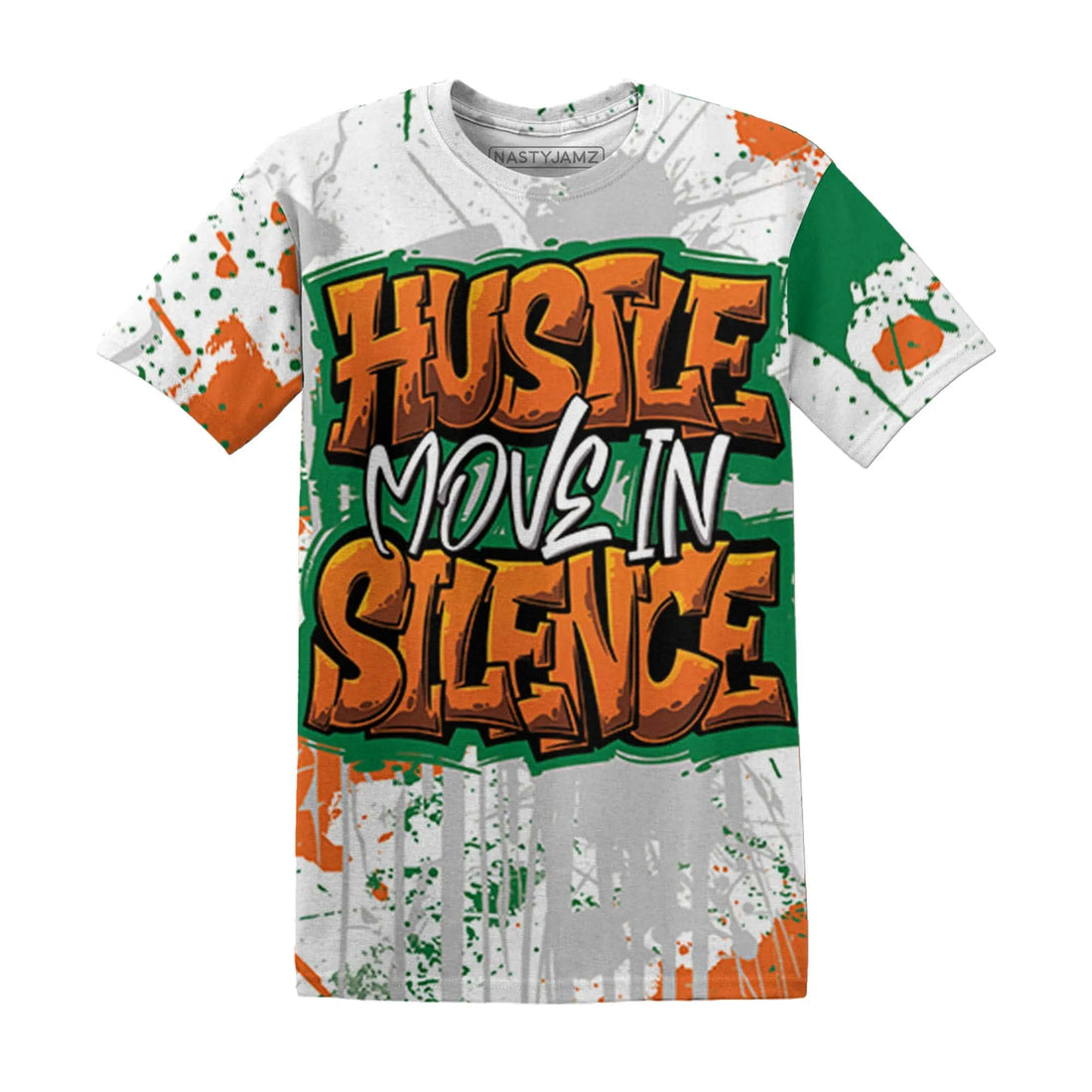 MAM-Hurricanes-5s-T-Shirt-Match-Hustle-Move-In-Silence-3D