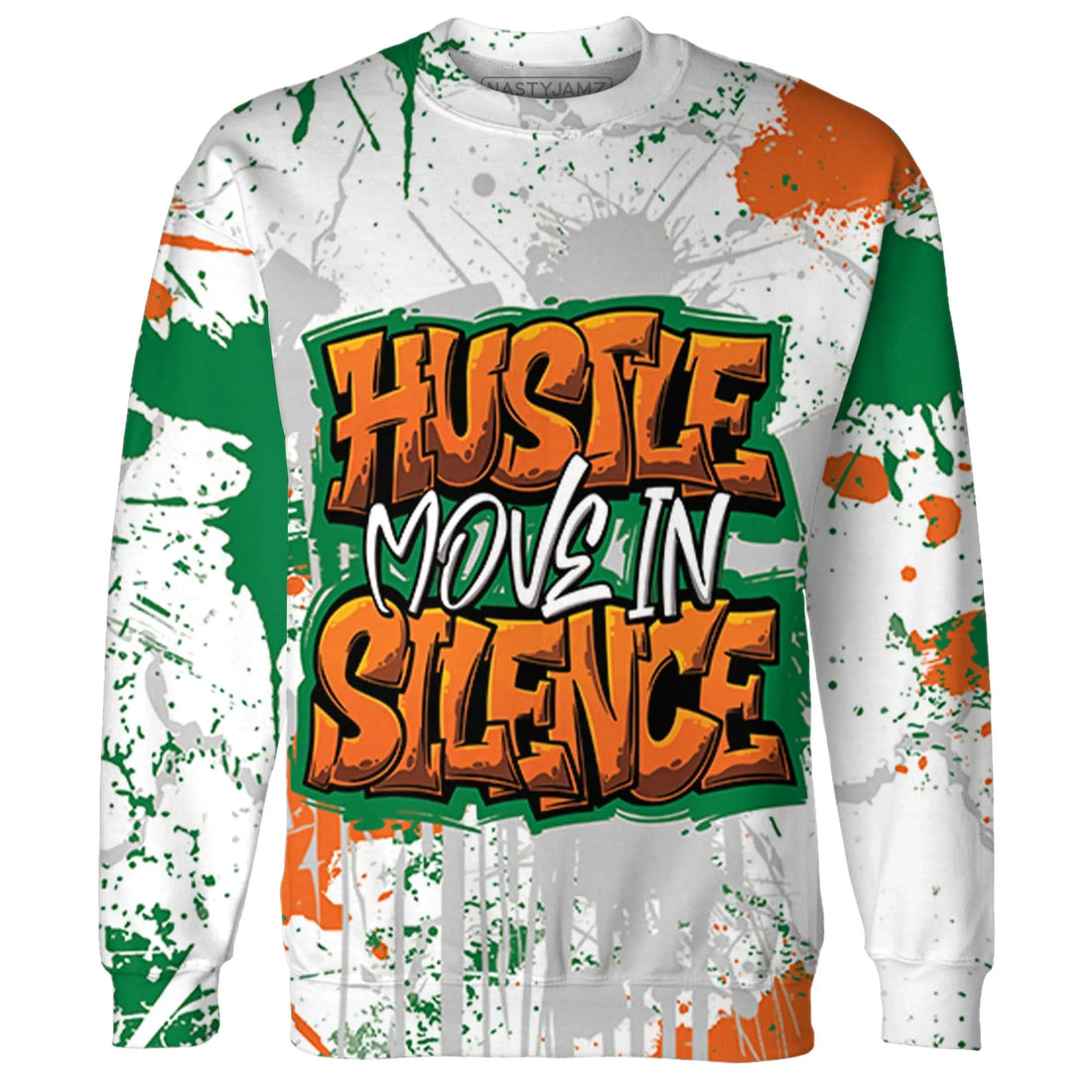 MAM-Hurricanes-5s-Sweatshirt-Match-Hustle-Move-In-Silence-3D