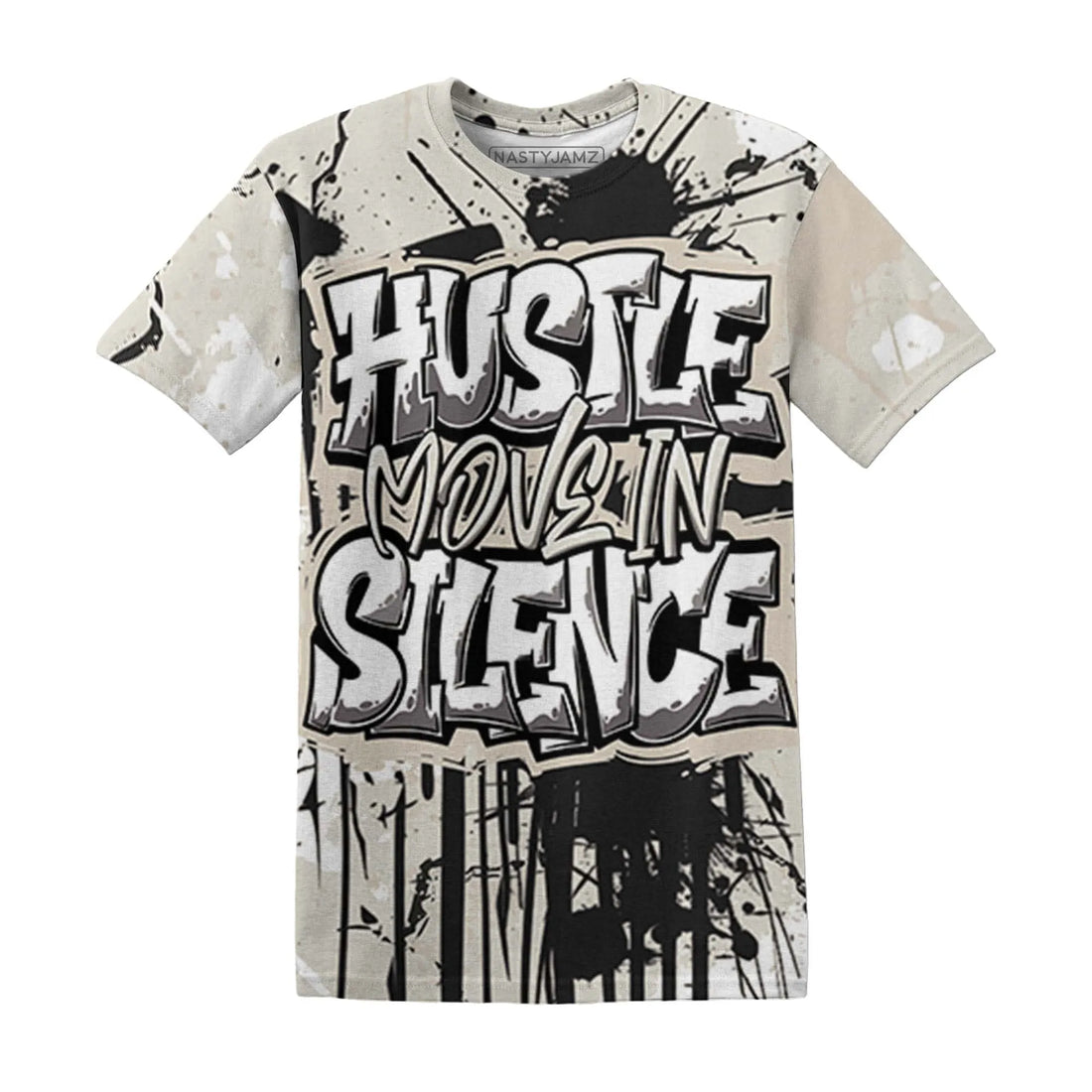 SE-Sail-5s-T-Shirt-Match-Hustle-Move-In-Silence-3D