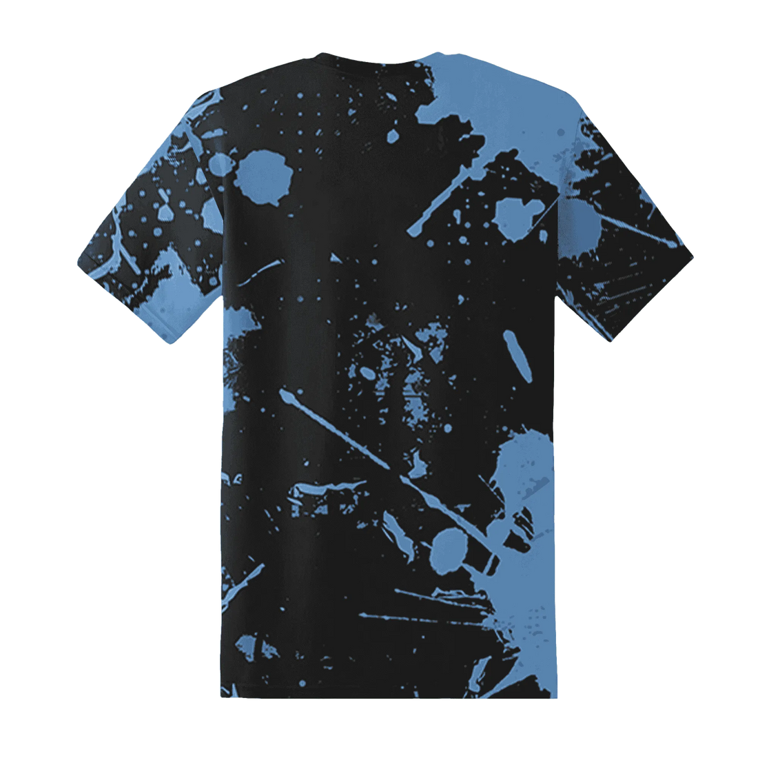 AM-Plus-Black-Univercitii-Blue-T-Shirt-Match-Hustle-Move-In-Silence-3D