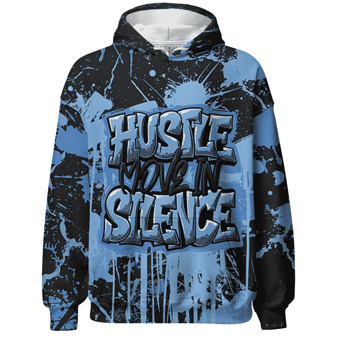 AM-Plus-Black-Univercitii-Blue-Hoodie-Match-Hustle-Move-In-Silence-3D