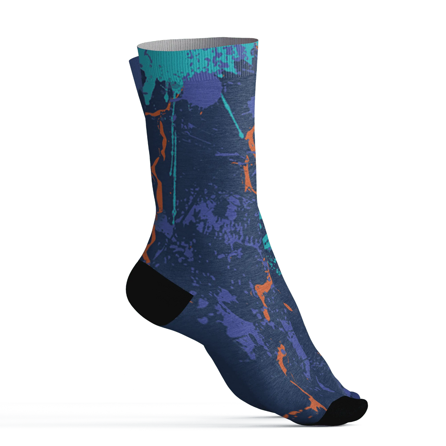 AM-Plus-Drift-Midnight-Navy-Total-Orange-Dusty-Cactus-Socks-Match-Hustle-Move-In-Silence-3D