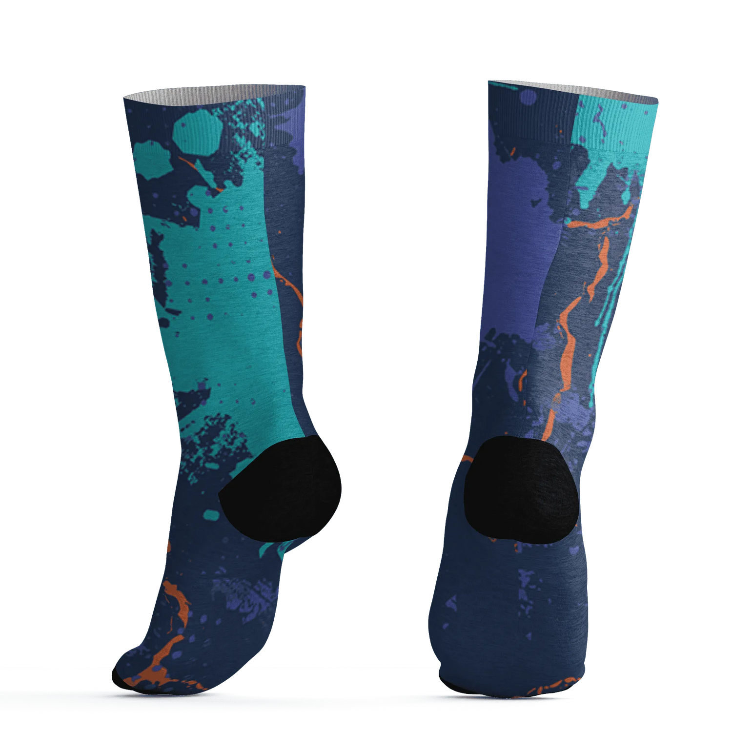 AM-Plus-Drift-Midnight-Navy-Total-Orange-Dusty-Cactus-Socks-Match-Hustle-Move-In-Silence-3D