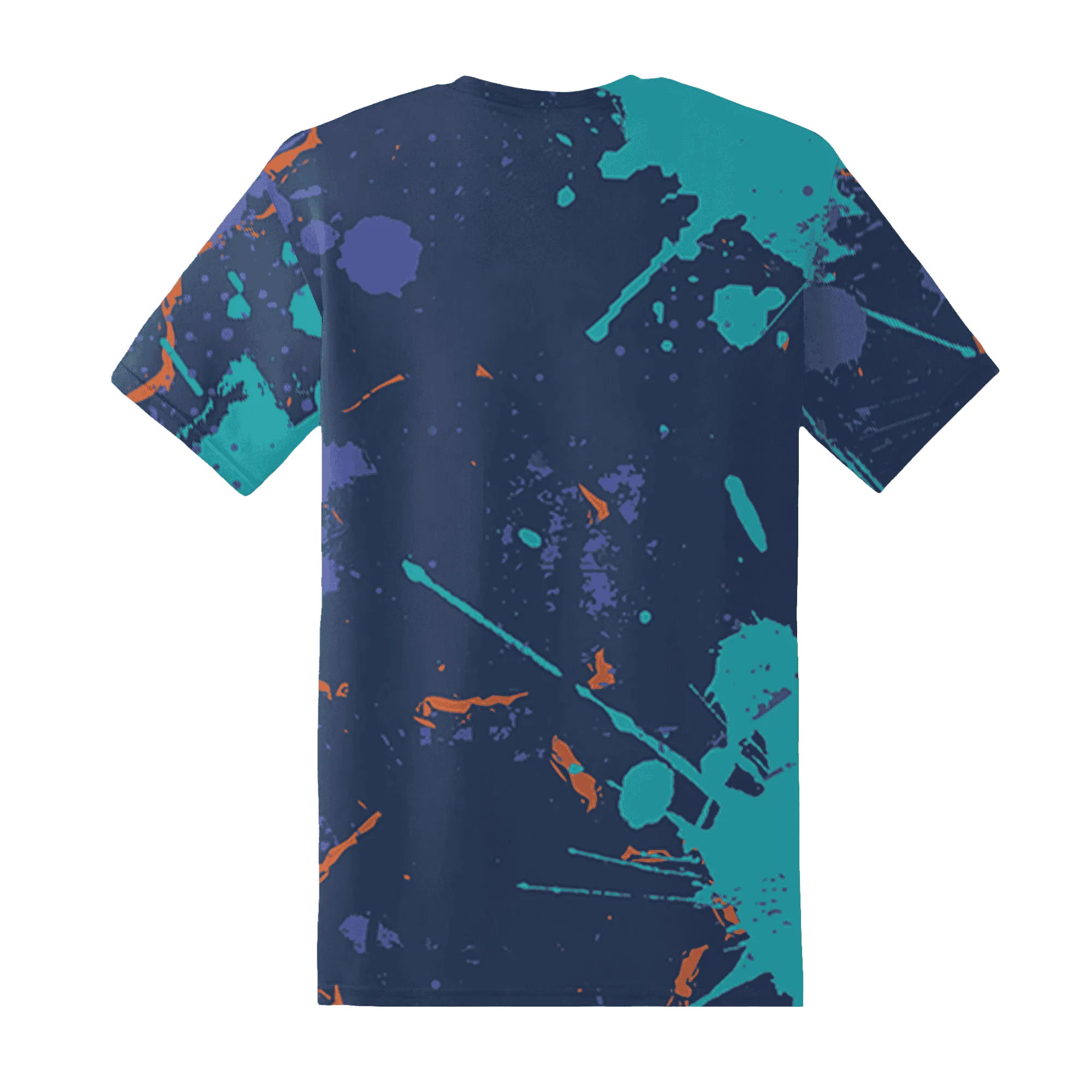 AM-Plus-Drift-Midnight-Navy-Total-Orange-Dusty-Cactus-T-Shirt-Match-Hustle-Move-In-Silence-3D