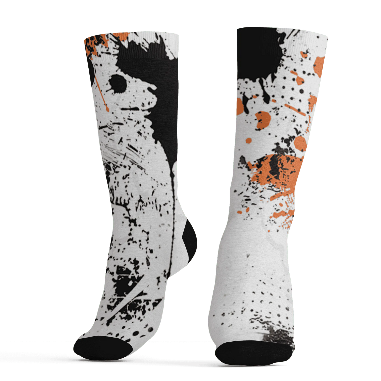 AM-TW-White-Orange-Socks-Match-Hustle-Move-In-Silence-3D