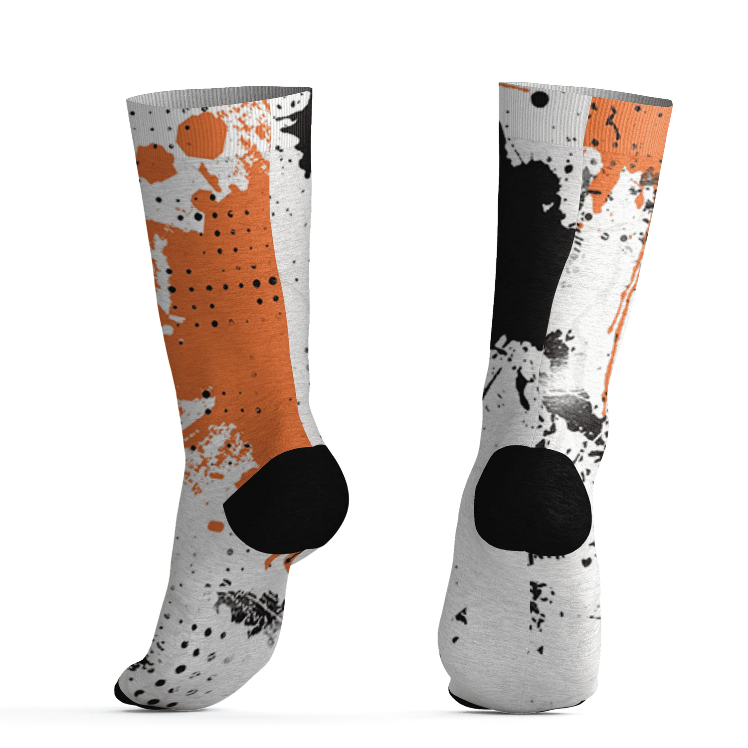 AM-TW-White-Orange-Socks-Match-Hustle-Move-In-Silence-3D