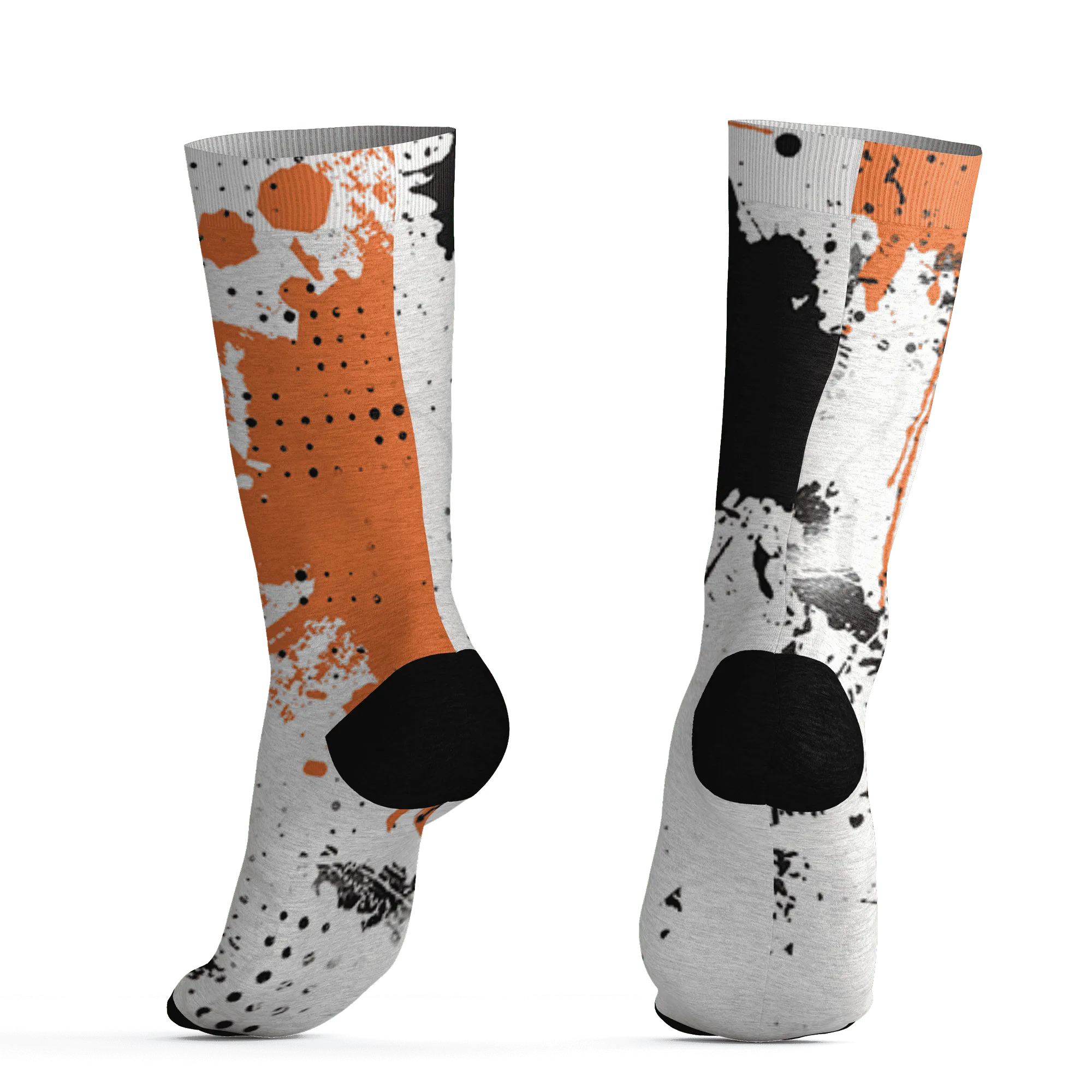 AM-TW-White-Orange-Socks-Match-Hustle-Move-In-Silence-3D