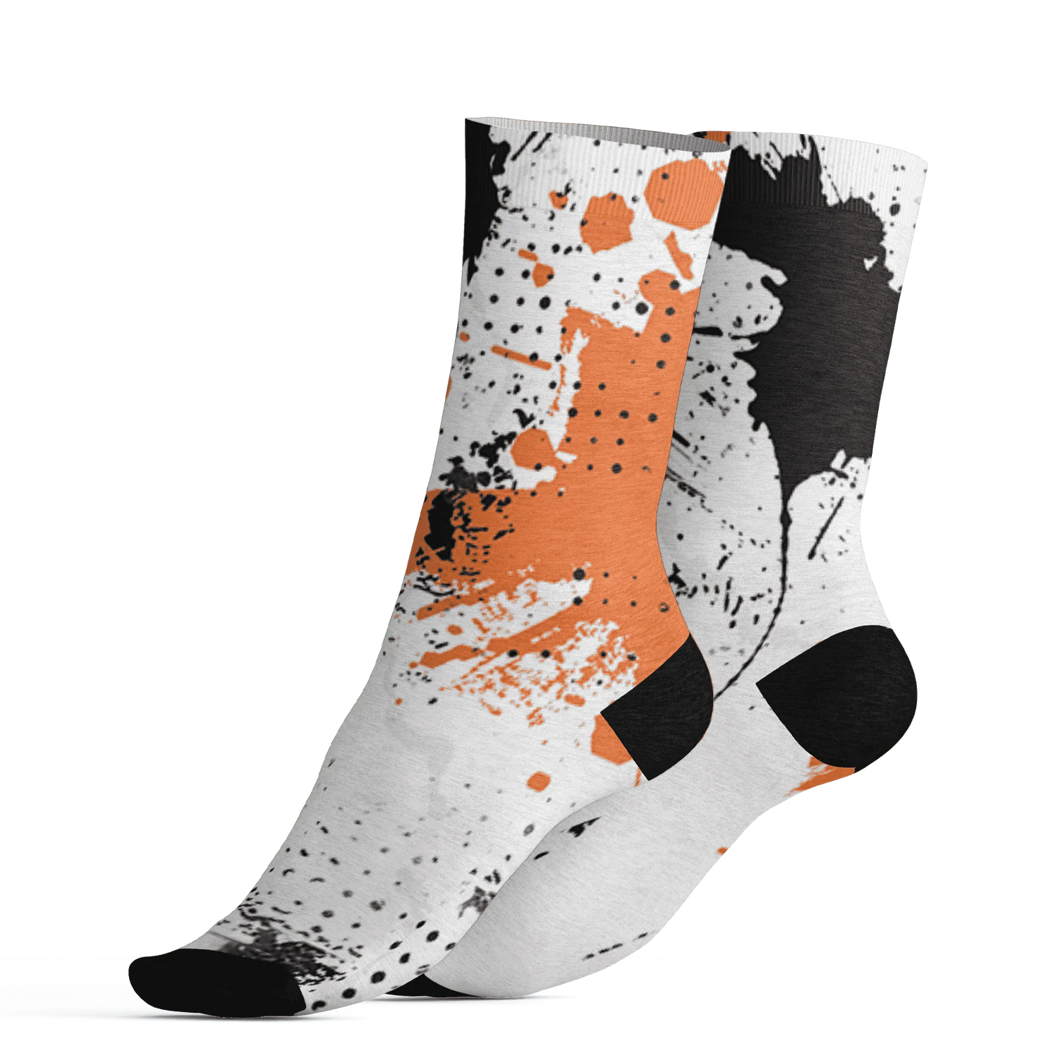 AM-TW-White-Orange-Socks-Match-Hustle-Move-In-Silence-3D