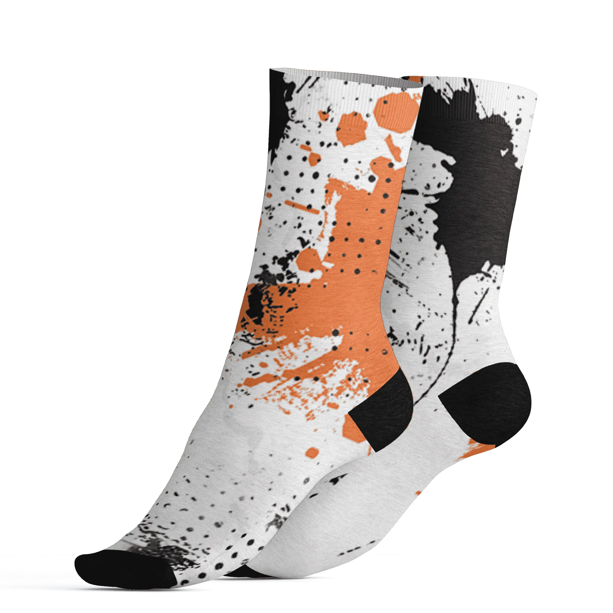 AM-TW-White-Orange-Socks-Match-Hustle-Move-In-Silence-3D