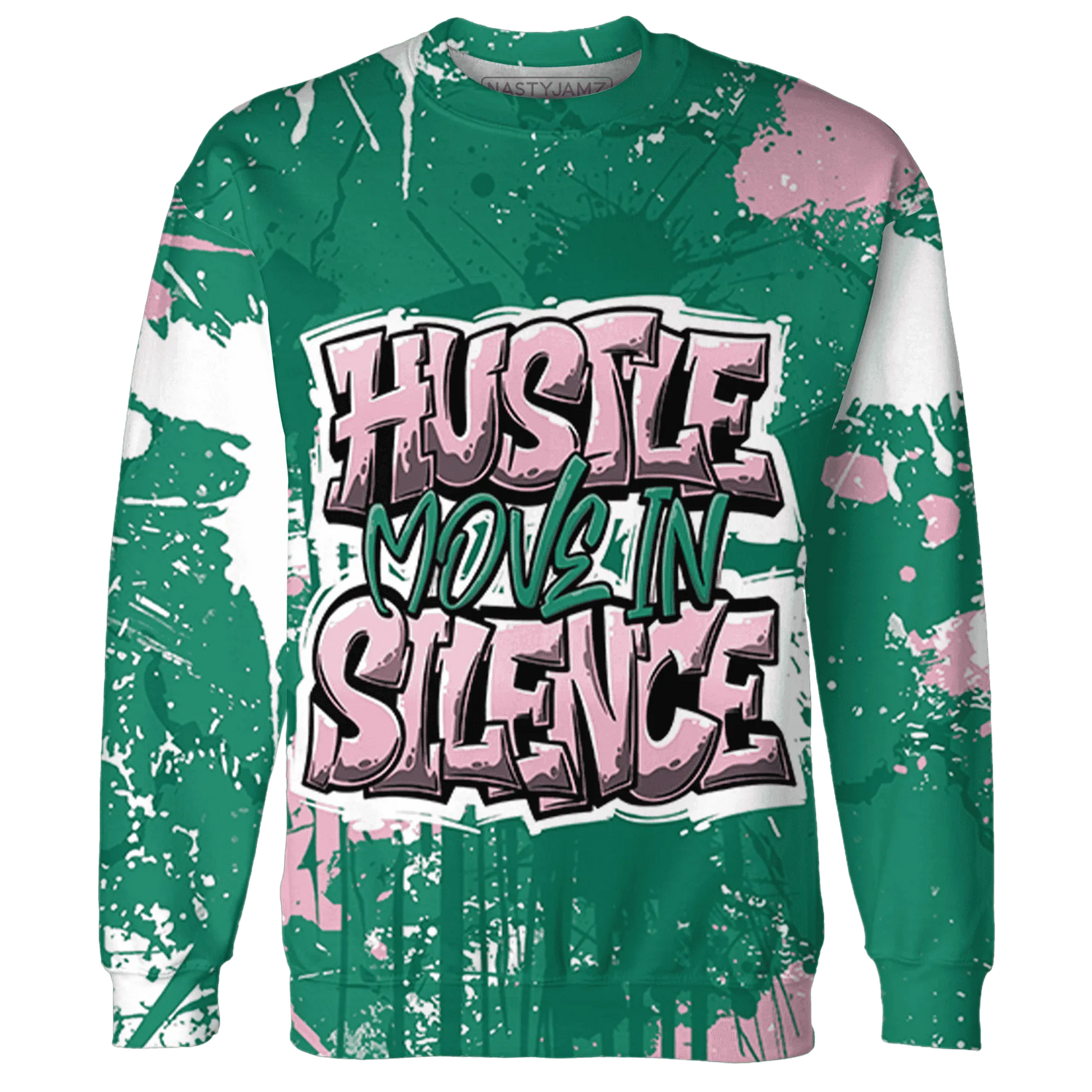 Dunk-Pink-Malachite-Medium-Soft-Low-Sail-Sweatshirt-Match-Hustle-Move-In-Silence-3D