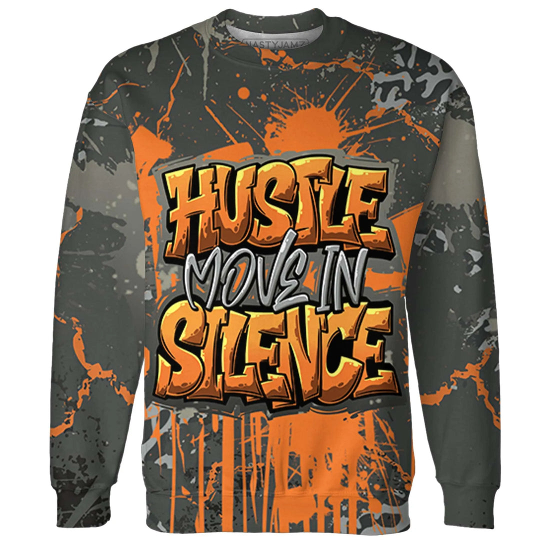 Fear-Pack-3s-Sweatshirt-Match-Hustle-Move-In-Silence-3D