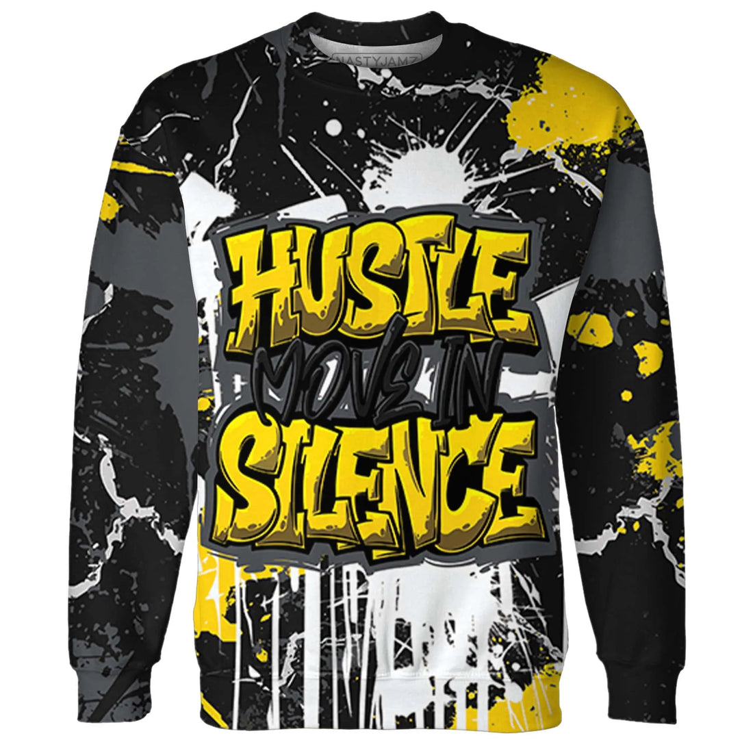 Thunder-4s-Sweatshirt-Match-Hustle-Move-In-Silence-3D