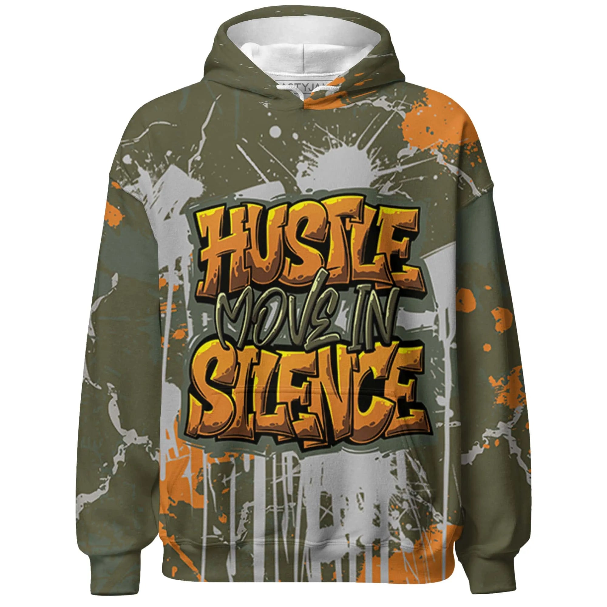 Olive-5s-Hoodie-Match-Hustle-Move-In-Silence-3D