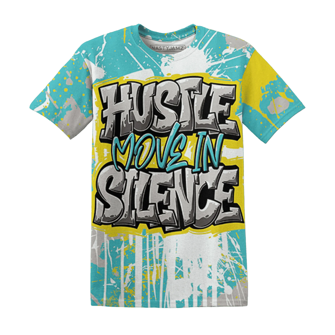 NBL-Cyan-Burst-9060-T-Shirt-Match-Hustle-Move-In-Silence-3D