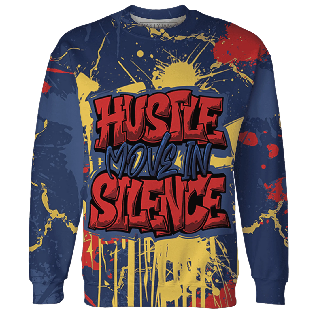 VaporMax-Air-Plus-Midnight-Navy-Gold-Black-Sweatshirt-Match-Hustle-Move-In-Silence-3D