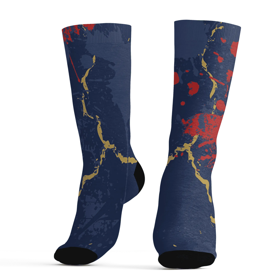 VaporMax-Air-Plus-Midnight-Navy-Gold-Black-Socks-Match-Hustle-Move-In-Silence-3D